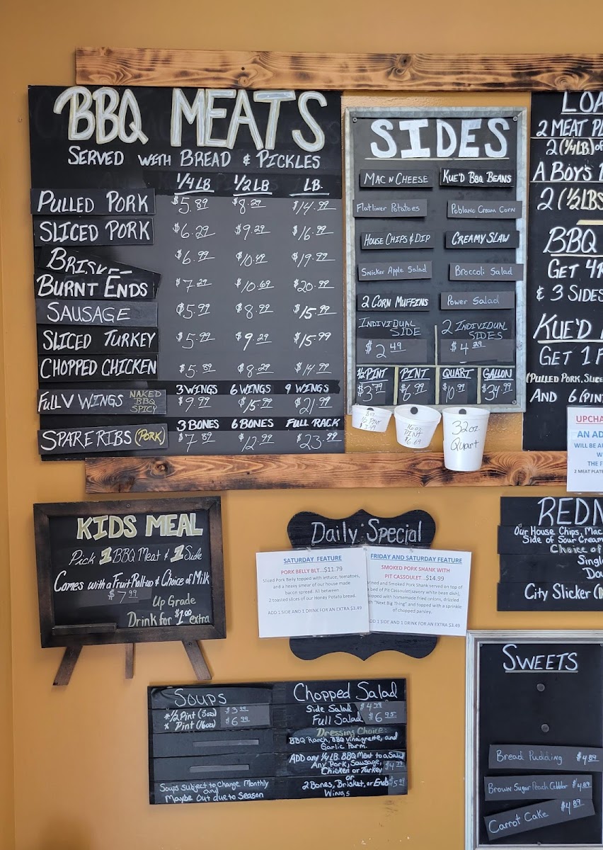 Menu - Kue'd Smokehouse photo 10